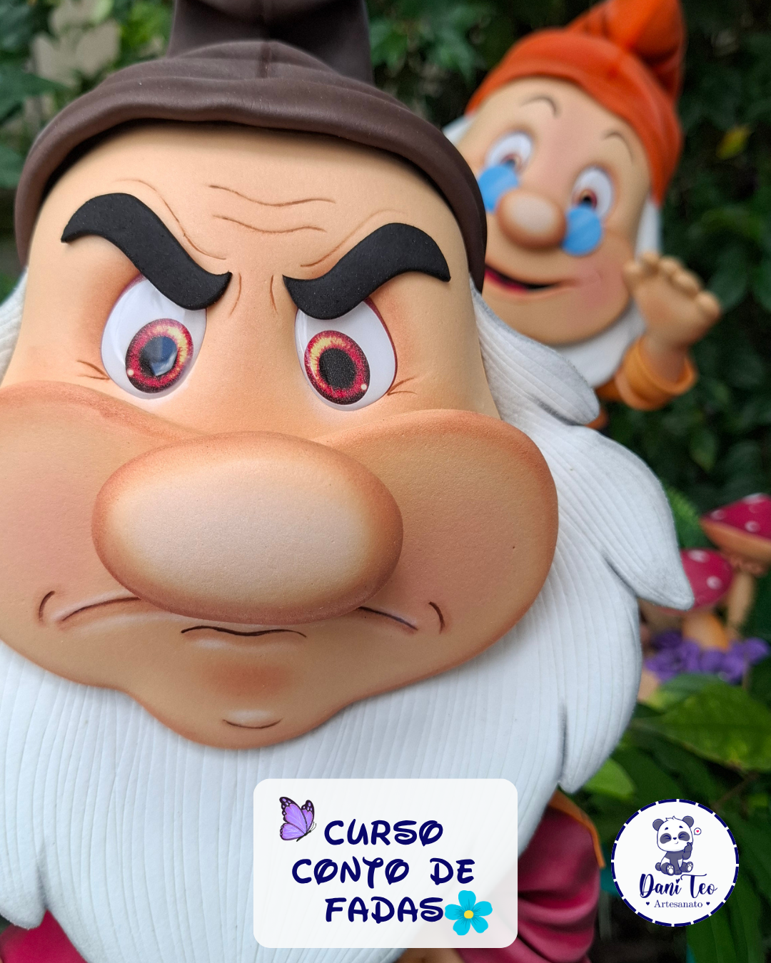 Curso Conto de Fadas - Anões Zangado e Feliz