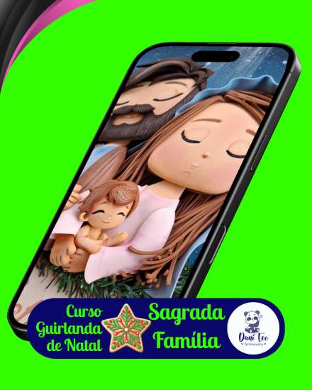 imagem Curso Guirlanda de Natal Personagens