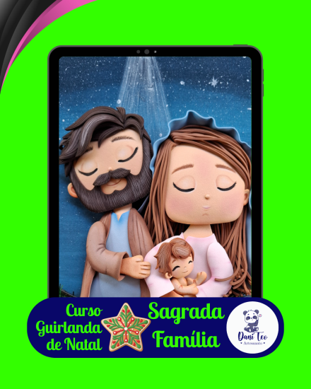 imagem Curso Guirlanda de Natal Personagens